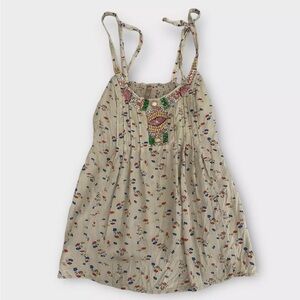 Free People Beaded Top